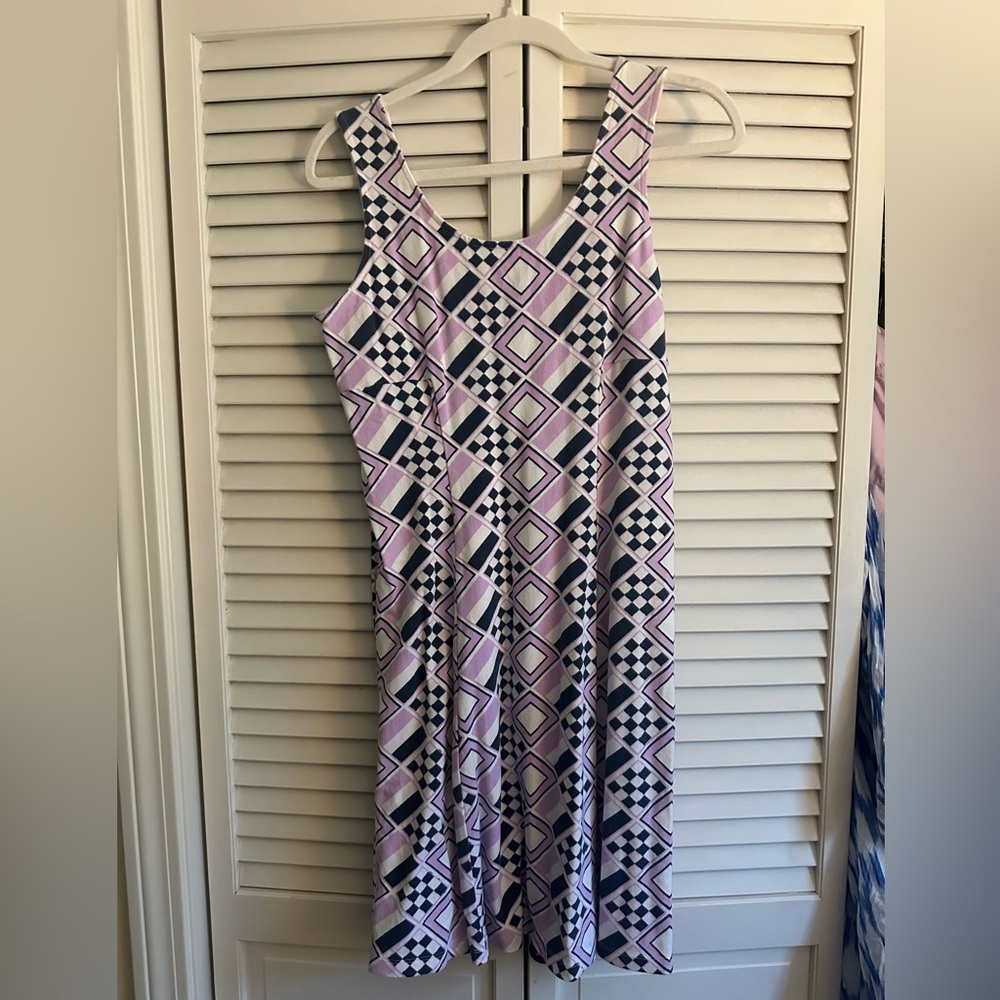 Mahi Gold purple and blue dress